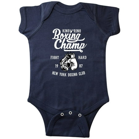 

Inktastic Boxing Champ King of The Ring Gift Baby Boy or Baby Girl Bodysuit