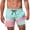 1-Pink Palm Tree, variant on Lollipie Mens Swim Trunks with Compression Liner 5.5" Inseam Quick Dry Bathing Suit Lightweight Swimming Shorts Bathing Trunks Swimwear Board Shorts