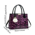 thumbnail image 3 of STYLAGO Small Satchel Purses for Women Ladies Handbags Women's Top-Handle Shoulder Bags Leopard Tote Bag, 3 of 3