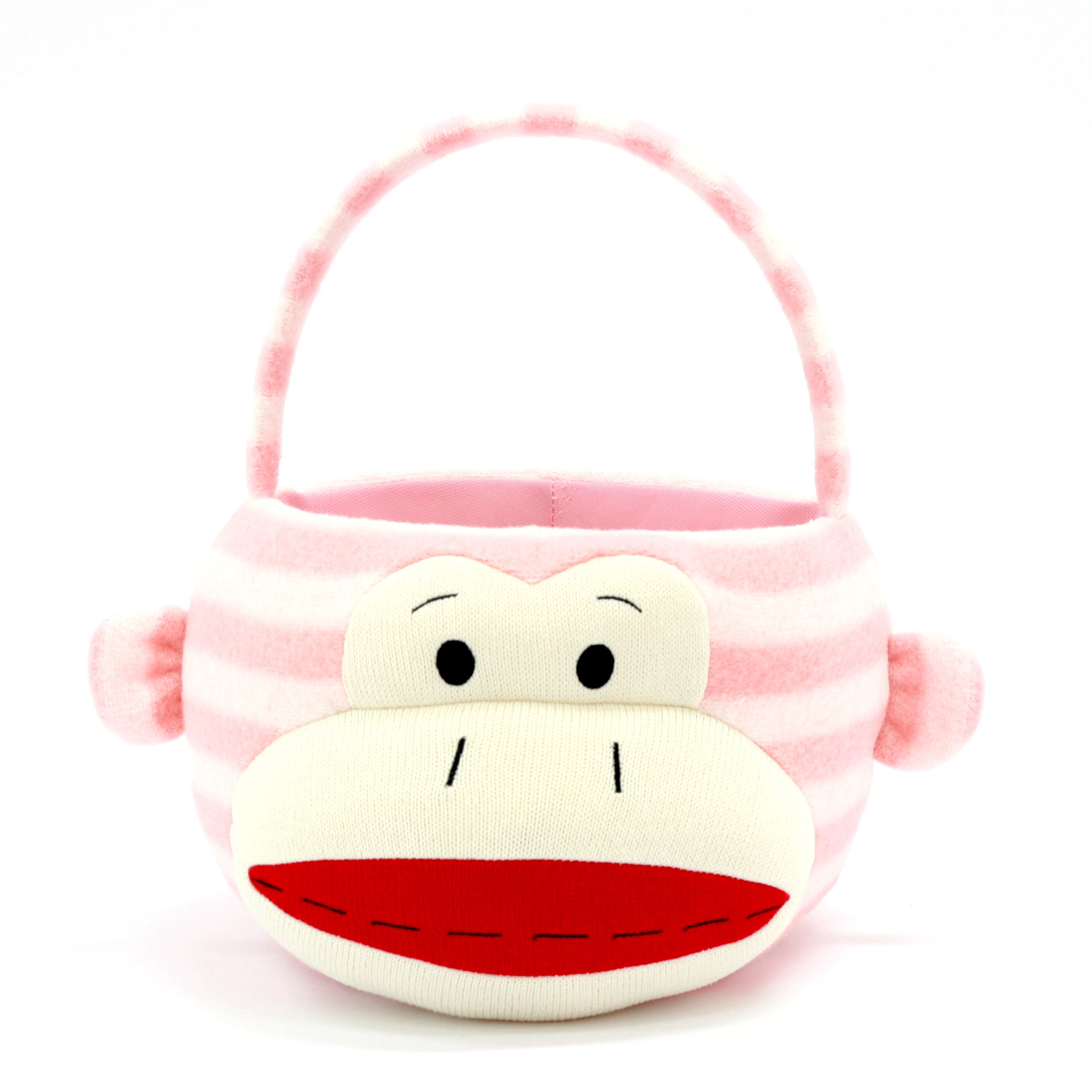 sock monkey easter basket