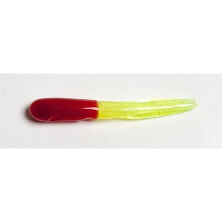 Betts 56-20-11 Mini Tube Tail 1-1/2-Inch Size Pack of 20 Red and Chartreuse
