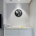 thumbnail image 5 of Yayeee Wall Clock Battery Operated 9.5" Silent Quartz Non-Ticking for Living Room Decor, Owl, 5 of 8