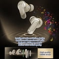 thumbnail image 7 of Smart Touch Screen Bluetooth Headset, Wireless Earphones Noise Cancelling Earbud, Touchable Screen Bluetooth Headset Office, Waterproof Wireless Bluetooth Headphon (Color : Champagne), 7 of 7