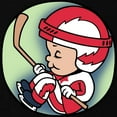 thumbnail image 2 of CafePress - Hockey Player Inside Maternity Dark T Shirt - Maternity Dark T-Shirt, 2 of 3