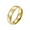 Gold, variant on Men's Women's Stainless Steel Soccer Pattern Engraved Ring Sport Souvenir Gifts for Him Personalized Hip Hop Band Jewelry Black Size 9