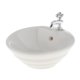 thumbnail image 4 of Cuenca de lavado redondo en miniatura 1:12 Lavabo para Suministros de Muebles de de F Fanmusic Cuenca de lavado redondo en miniatura, 4 of 7