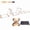 Orange-6, variant on Dual-Purpose Soccer Training Jump Ladder Multifunctional Agility Ladder Speed Training Coordination Footwork Football Equipment