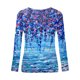 thumbnail image 5 of Puntoco - Camiseta holgada con estampado de moda para mujer, blusa de manga larga, cuello redondo, tops casuales Puntoco Puntoco-6857, 5 of 5