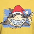 thumbnail image 3 of CafePress - Christmas Shark T Shirt - Men's Classic Graphic T-Shirt, 3 of 4
