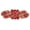 Gold Maroon, variant on Homebia Designs Christmas Beaded Table Runner 13x36 "-Maroon Gold Fancy Scrolled Design-Rustic Farmhouse Handmade Needle Work Holiday Table Centerpiece for Thanksgiving, Dining Room & Every Décor