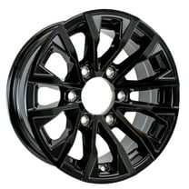 eCustomrim Aluminum Trailer Wheel 15X6 15" Edge Style 6 Lug On 5.5" Center Rim
