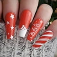 thumbnail image 3 of Long-Length Artificial Nails Easy to Remove Fake Nails for Creating Christmas Atmosphere Jelly Glue, 3 of 7