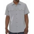 thumbnail image 3 of Sierra Designs Men’s Tech Shirt – Small, Grey – UPF 30, Quick-Dry, Stretch Performance Outdoor Shirt, 3 of 5