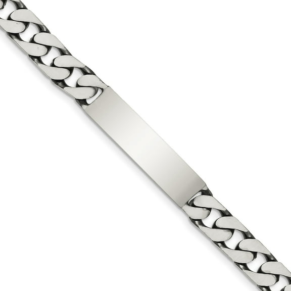 Sterling Silver Curb ID Bracelet 7.5"