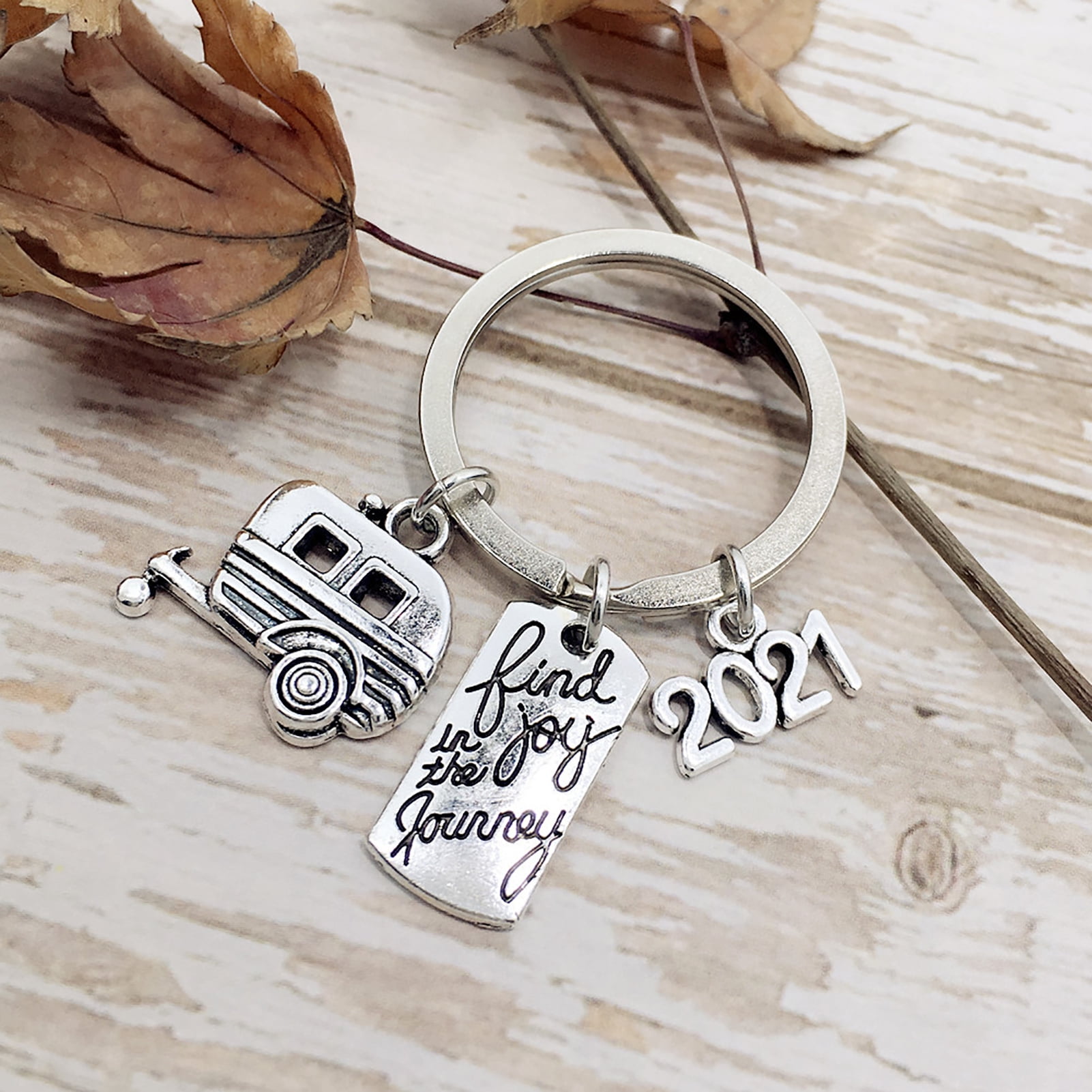 Details about   To My Daughter A Letters Keychain DIY Car Keyring Stainless Steel Jewelry Gifts 