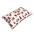 thumbnail image 3 of Haiem Pillowcase for Hair and Skin Queen - Cute Cat And Christmas Gift Printed Soft Pillowcase with Envelope Closure-20"x30", 3 of 9