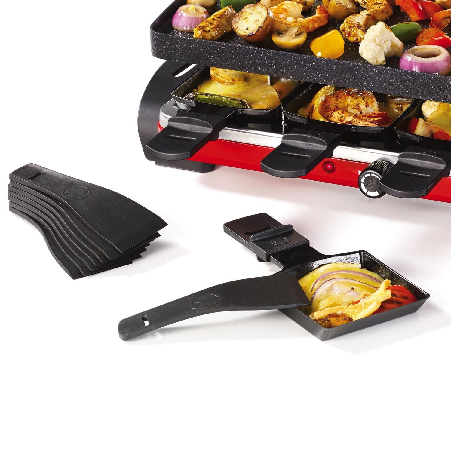 Starfrit Raclette Nylon Scraper, Heat-Resistant Up to 400°F, Safe for Non-Stick Surfaces, Durable Nylon, Dishwasher Safe, Ideal for Raclette Grills and Cooked Food Handling