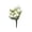 White, variant on huayou 12.6 Inch White Artificial Carnation Bouquet with Green Foliage, Faux Flower Bundle for Vase Wedding Table Indoor Home Decoration