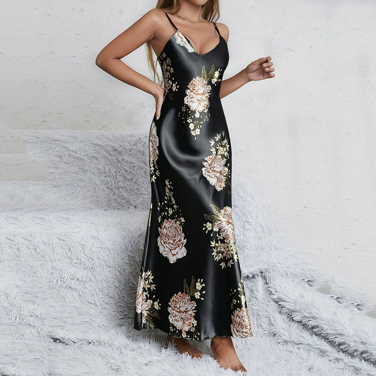 black night dress long High Neck Cowl Back Mini Dress Black main image 0