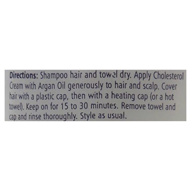 QUEEN HELENE Cholesterol Hair Conditioning Creme Argan Oil, 15 oz