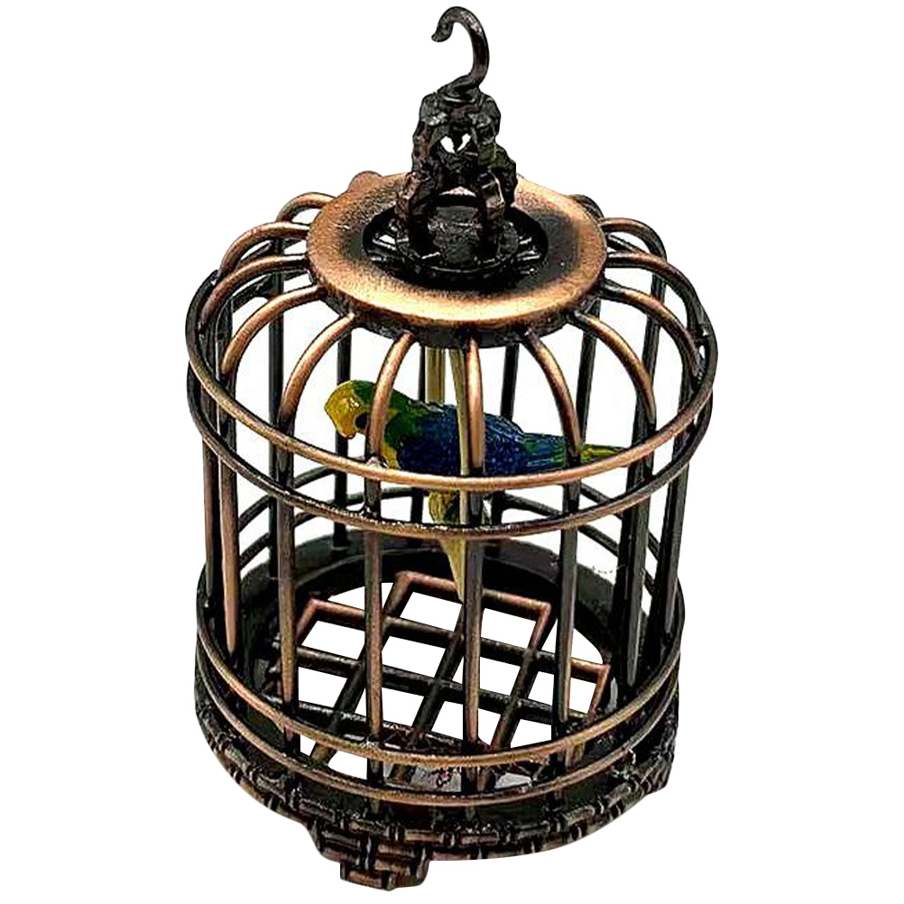 NUOLUX Mini House Birdcage Small Bird Cage Tiny House Bird Cage Mini