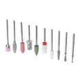 thumbnail image 1 of Nail Drill Bits, Rustless 10pcs Electric Nail File Bits  For Home, 1 of 8