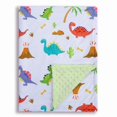 thumbnail image 1 of Manta Donsonny con estampado de dinosaurios, 76 x 102 cm, color minky suave, 1 of 6