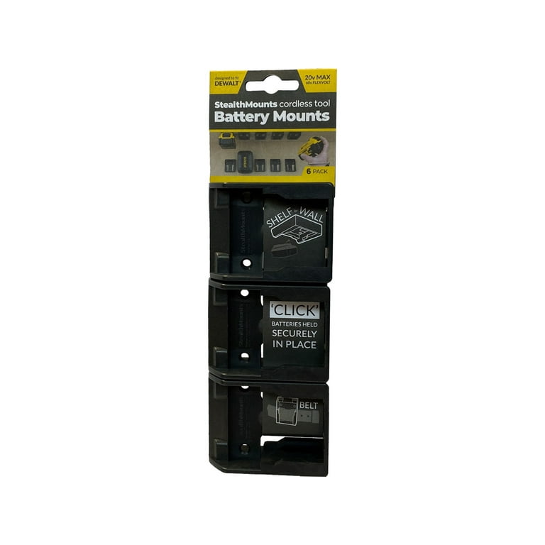 Dewalt battery mounts hotsell