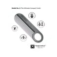 thumbnail image 5 of Chicago Comb Model 2 Carbon Fiber, Made in USA, Anti-static, 4 inches (10 cm) long, Fine-tooth, Pocket & Travel comb, for Thinner Hair, Beard & Mustache comb, 5 of 6
