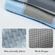 thumbnail image 5 of Almohada de soporte de espuma viscoelástica para el cuello y la zona lumbar | Forma ergonómica del refuerzo | Alivia el dolor de espalda y cuello | Funda suave lavable | Confort transpirable para, 5 of 6