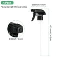 thumbnail image 3 of 4-Pack Spray Bottle Nozzles Plastic Fit Standard 28/400 Neck Bottles Black, 3 of 7