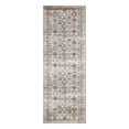 thumbnail image 2 of Keen Home Design Machine Washable Area Rugs with Non-slip Backing, Ideal for Hallway, Living Room, Bedroom, Kitchen and Laundry Room, Vintage Moroccan and Low Pile Rug - ( 2'6'' x 7'), 2 of 9