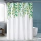 thumbnail image 1 of Inteprter Cortinas de baño blancas asequibles, fáciles de limpiar e instalar, cortina de ducha moderna para baño, cortinas de ducha elegantes Juegos de accesorios de baño YL347-2 180 cm * 180 cm, 1 of 6