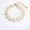 SL41240, variant on Bohemian Chic Daisy & Pearl Stainless Steel Bracelet for Women - Autumn/Winter Layered Floral Jewelry