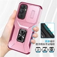 thumbnail image 3 of Funda para GANGXUN Samsung Galaxy A55 5G - Soporte metálico, Función magnética, Rosa, 3 of 5