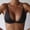 Black, variant on Plus Size Bras for Women Well Cool Feeling Thin No Buckle Unit Type Underwear Wireless for Woman Summer