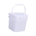 thumbnail image 1 of Siruishop Empty Paint Pail Brushes Water Can for Art Crafts Projects Dorm Paint Mixing 3.5L, 1 of 8