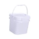thumbnail image 1 of Pintar el agua de la cubeta de agua puede organizador portátil de bañera contenedor de cubo de almacenamiento de alimentos para proyectos de manejo de 3.5L, 1 of 8