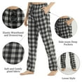 thumbnail image 4 of YUSHOW Womens Flannel Pajama Pants for Women Soft Plaid Pj Bottoms Lounge Pj Pants Size M, 4 of 8