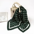 Aligament Christmas Scarf, Green Scarfs for Women, Women Polka Dot ...