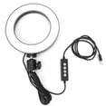 thumbnail image 1 of Led Live Streaming Ring Light Studio Fotografía Selfie Tattoo Fill Light Negro (6.5 Pulgadas) Cateissary CE002186-00, 1 of 7