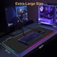 thumbnail image 3 of Gaming Mouse Pad with LED Light - RGB - Choose size 80x30 cm, 3 of 5