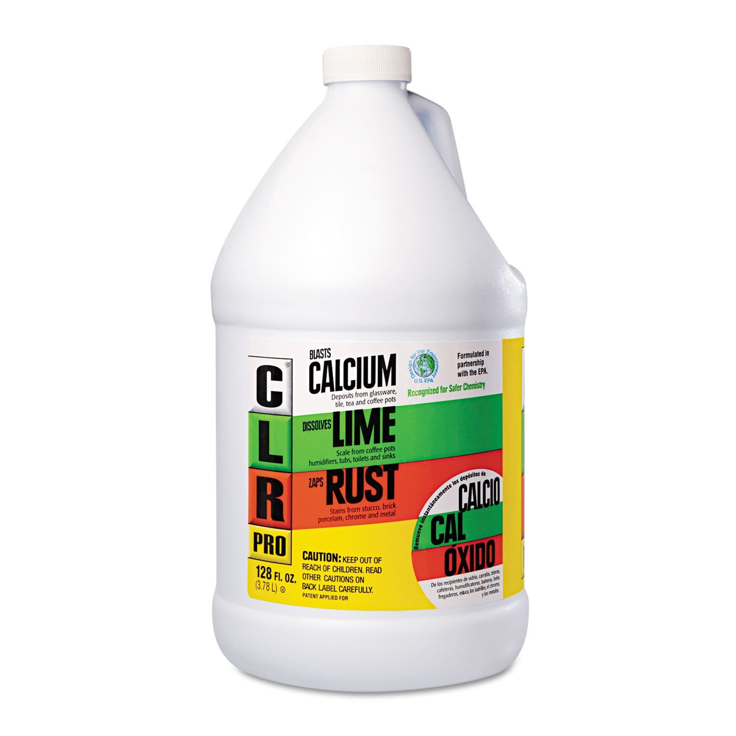 CLR Calcium, Lime & Rust Remover, Biodegradable, 28 Oz Bottle 1