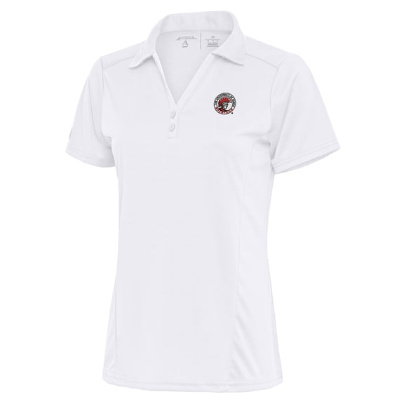 Women's Antigua White Tampa Spartans Tribute Polo