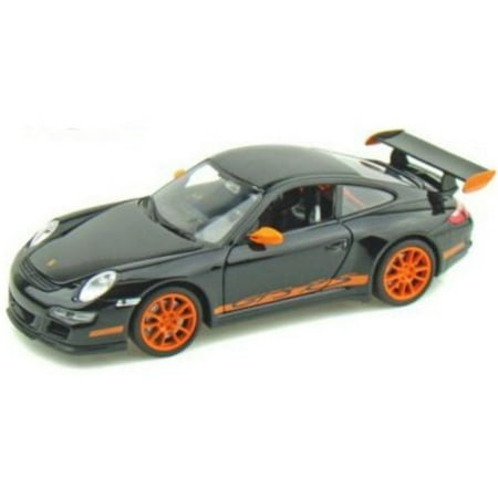 911 (997) GT3 RS, black/orange, 0, Model Car, Ready-made, Welly 1:24, Year of Construction : 0 By
