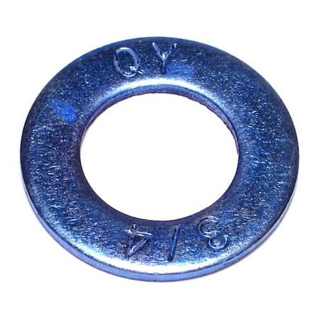 

3/4 x 13/16 x 7/16 Zinc Plated Grade 8 Steel SAE Flat Washers