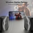 thumbnail image 4 of Oraolo Bluetooth Speaker, Portable Wireless Speaker with Loud Stereo Sound, 4 of 7