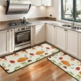 thumbnail image 3 of Kitchen Rugs Sets Of 2,Red Mushroom Frog Light Pattern Anti Fatigue Kitchen Mat Rugs Non Slip Washable,Decorative Kitchen Floor Mats for Kitchen,Sink,Laundry,17"x47"+17"x47", 3 of 5