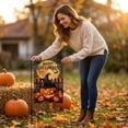 thumbnail image 3 of Halloween Garden Flag Spooky Haunted House Design Welcome Sign for Outdoor Yard Porch Home Halloween Party Decor A, 3 of 4