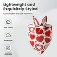 thumbnail image 4 of Wovilon Pet Scarf Valentine's Day Pet Apparel Love Pet Scarf Cats And Dog Tricot Pet Accessories Valentine's Day Decorations, 4 of 6